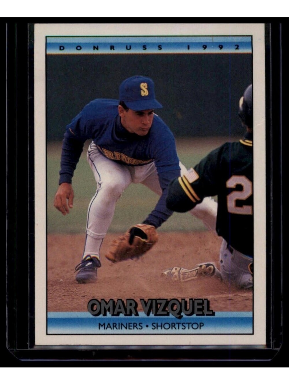 1992 Donruss Omar Vizquel #641 Mariners Shortstop